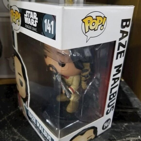 Funko Pop! #141 Star Wars: Rogue One Baze Malbus - Picture 2 of 5